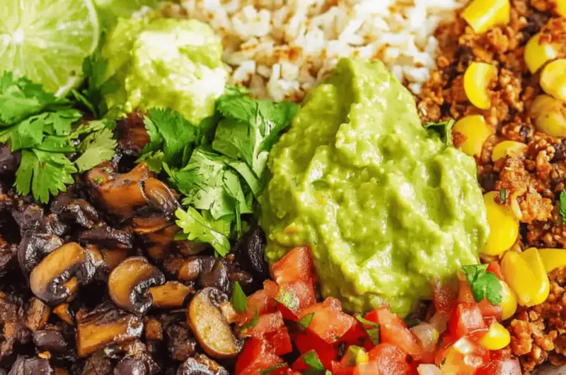 Mushroom Burrito Bowl