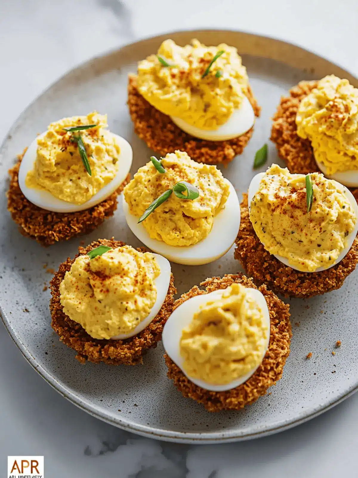 Air Fryer Deviled Eggs