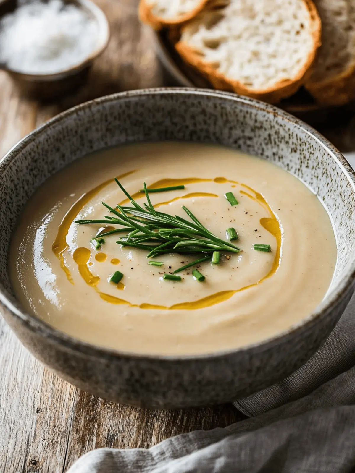 Creamy Chive and Potato Soup