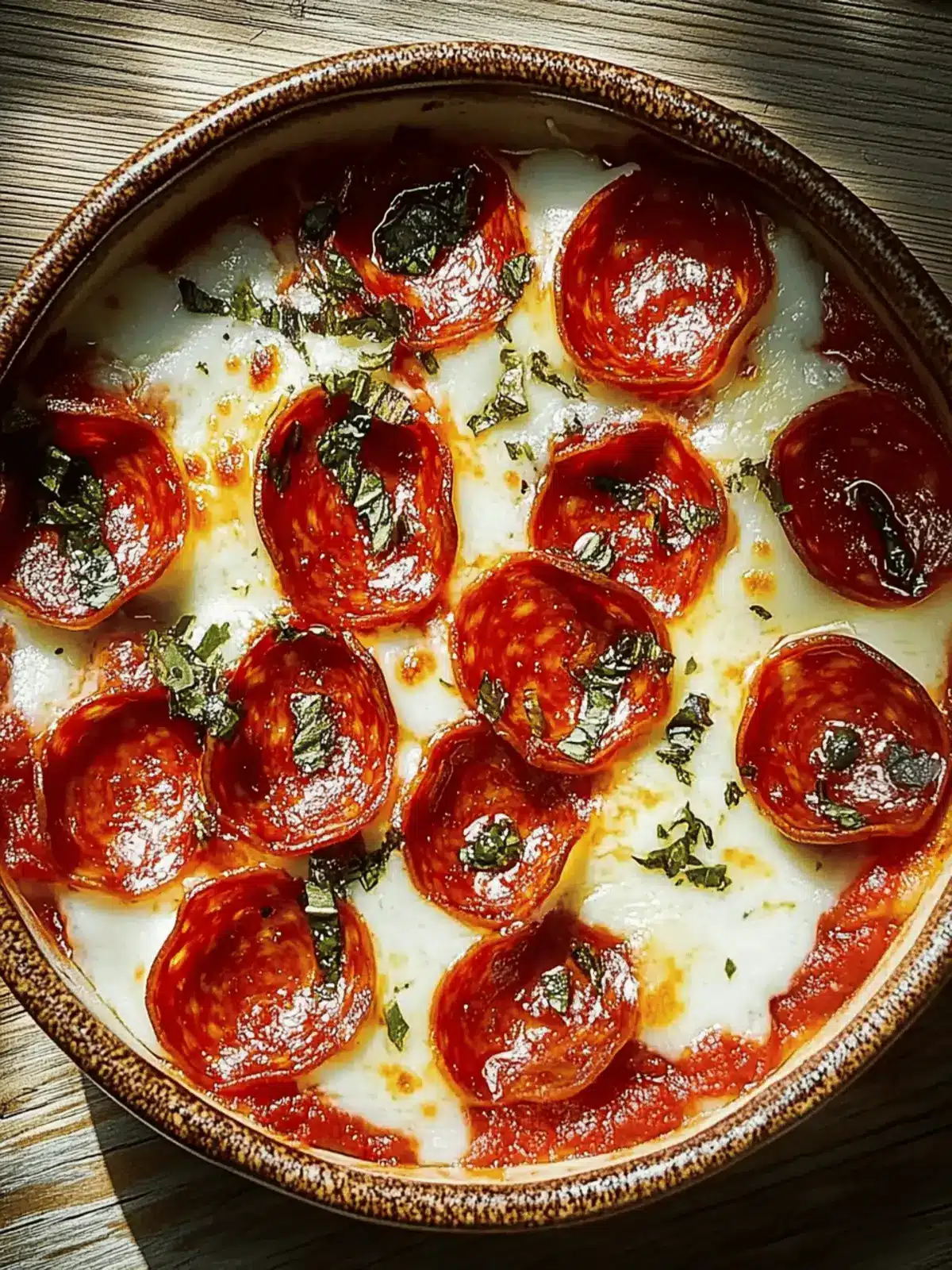 Cottage Cheese Pizza Bowl