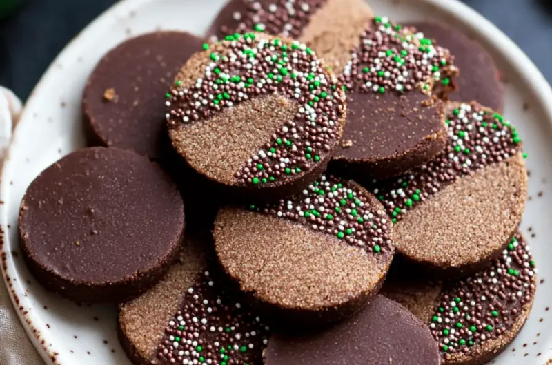 Chocolate Shortbread Cookies