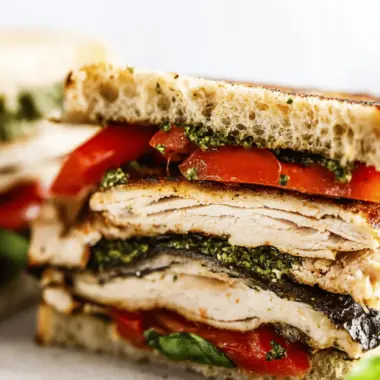 Turkey Pesto Sandwich
