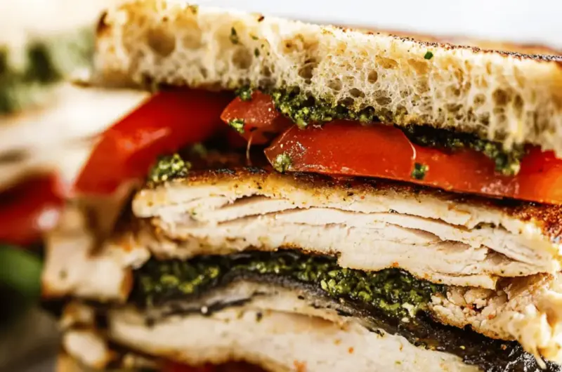 Turkey Pesto Sandwich