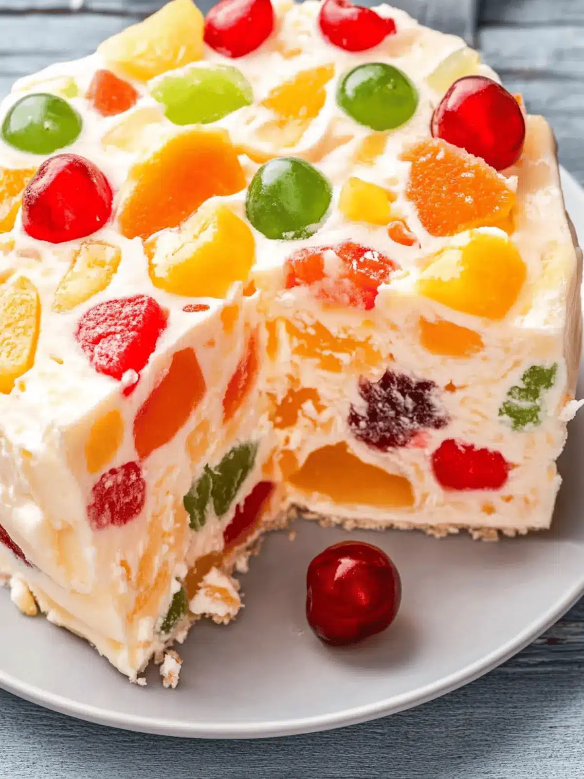 Nana’s Frozen Fruit Salad
