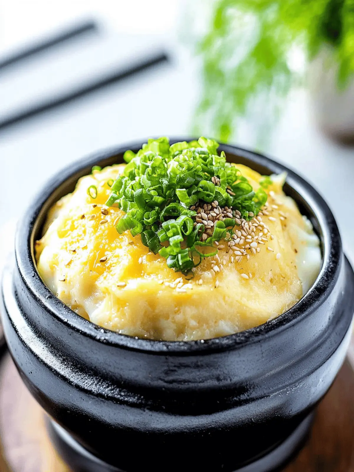 Korean Steamed Eggs