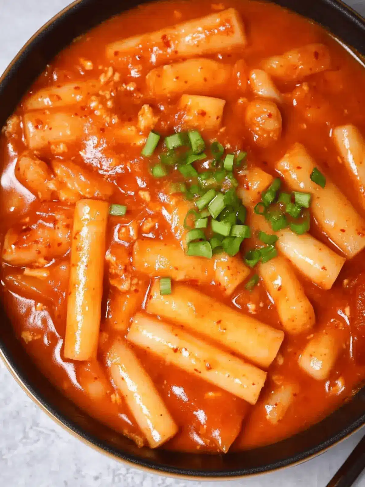Cheese Tteokbokki