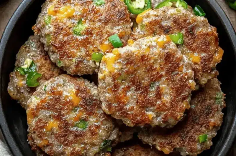 Jalapeno Cheese Sausage Patties