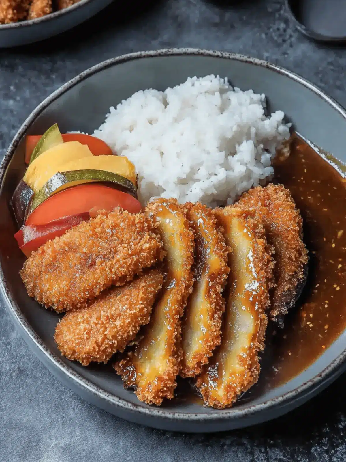 Crispy Eggplant ‘Katsu’