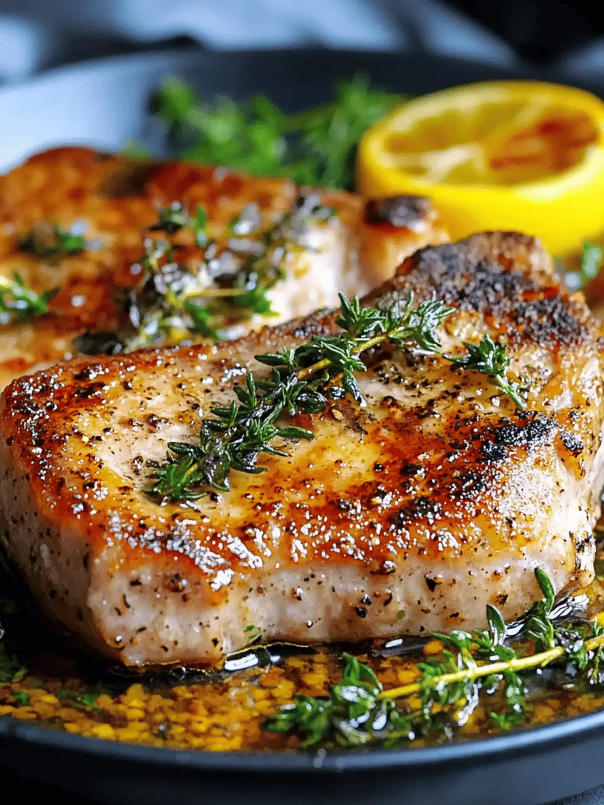 Juicy Oven Baked Pork Chops