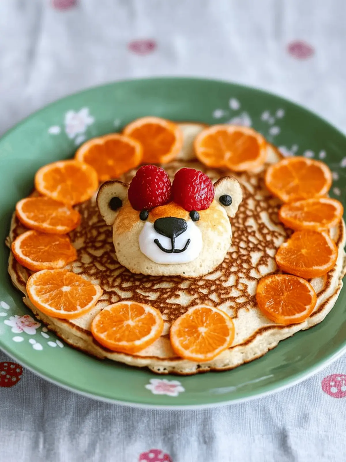 Lion Pancakes