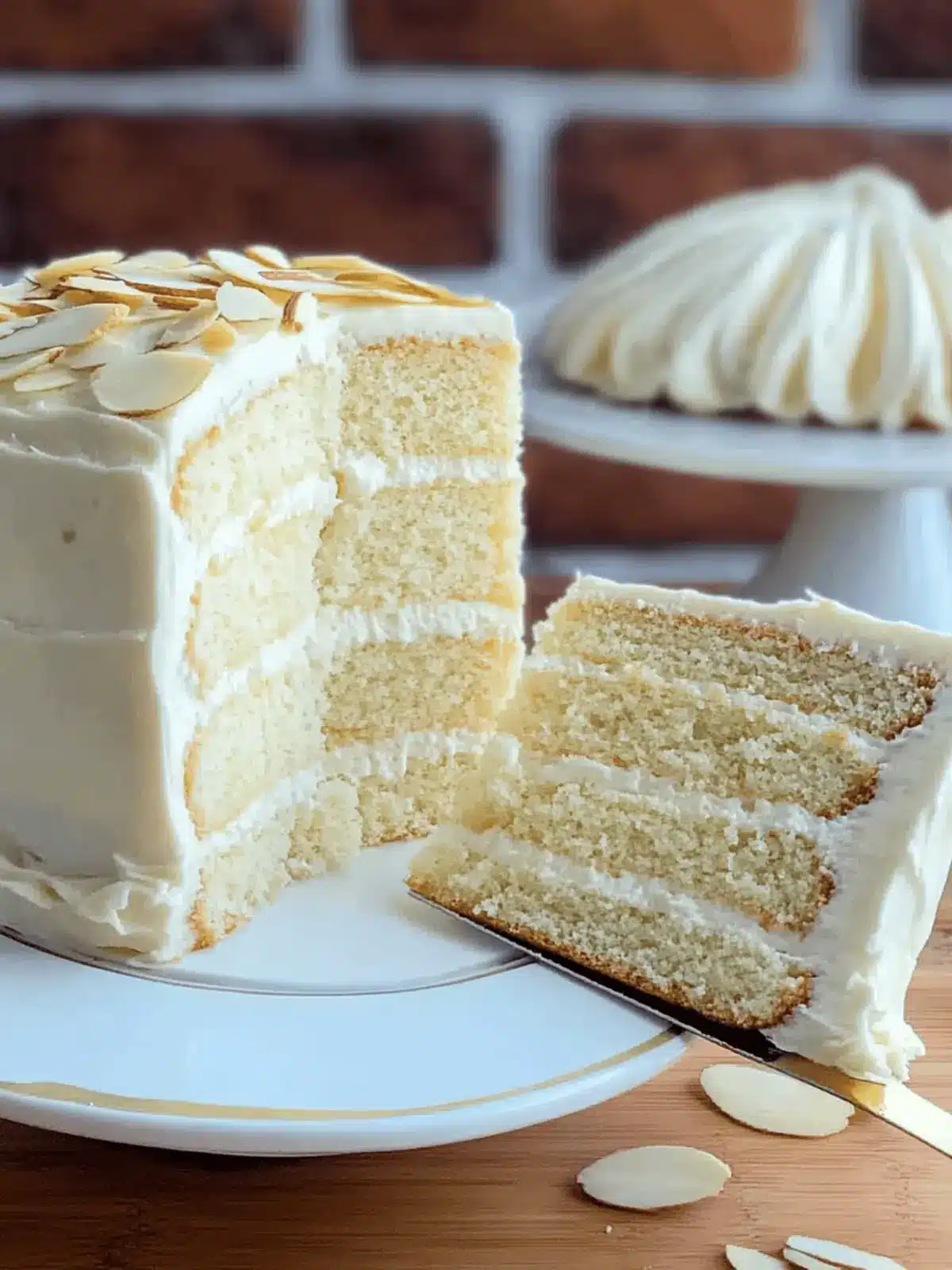 Vanilla Almond Cake