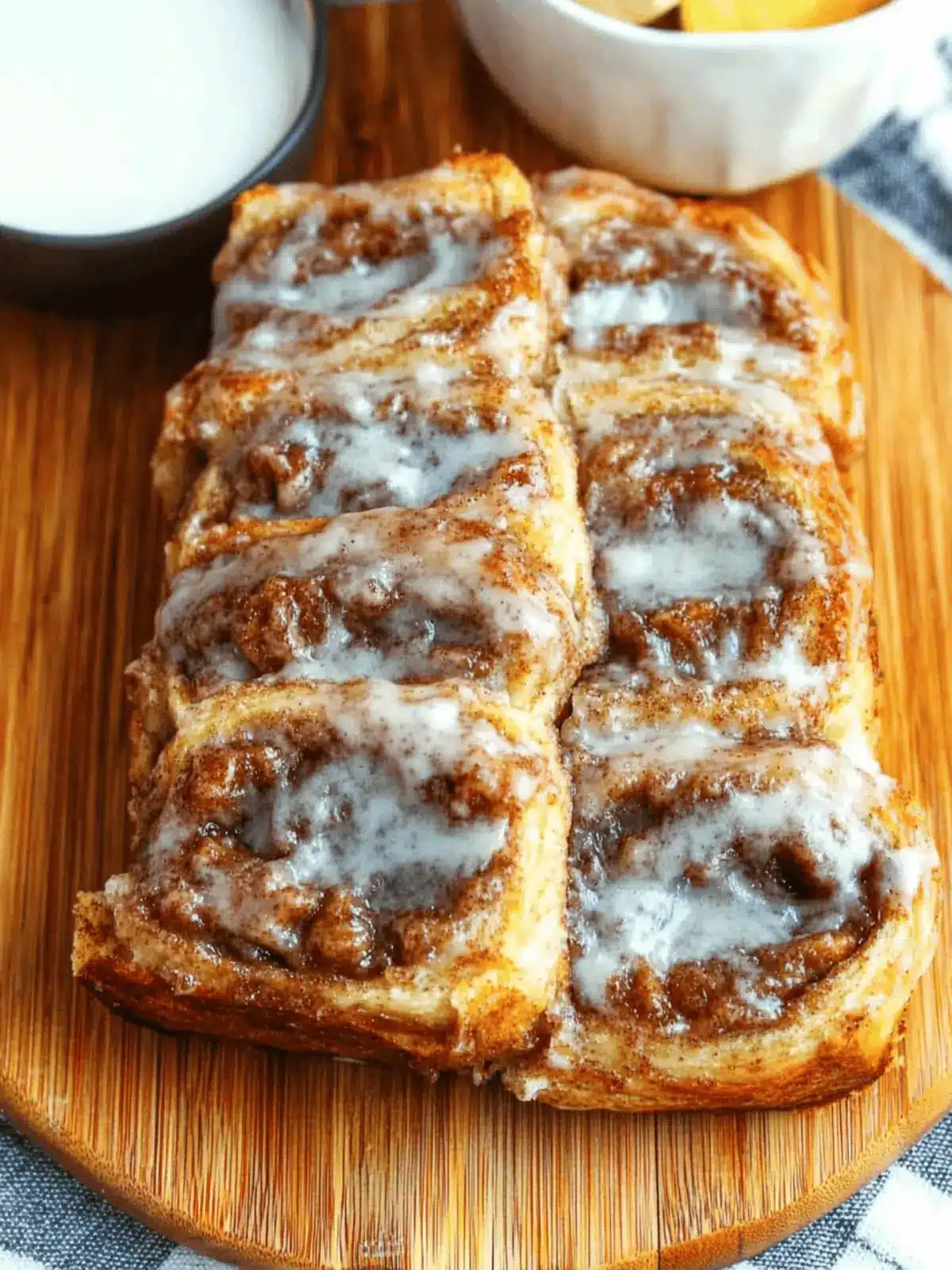 Cinnamon Roll French Bread