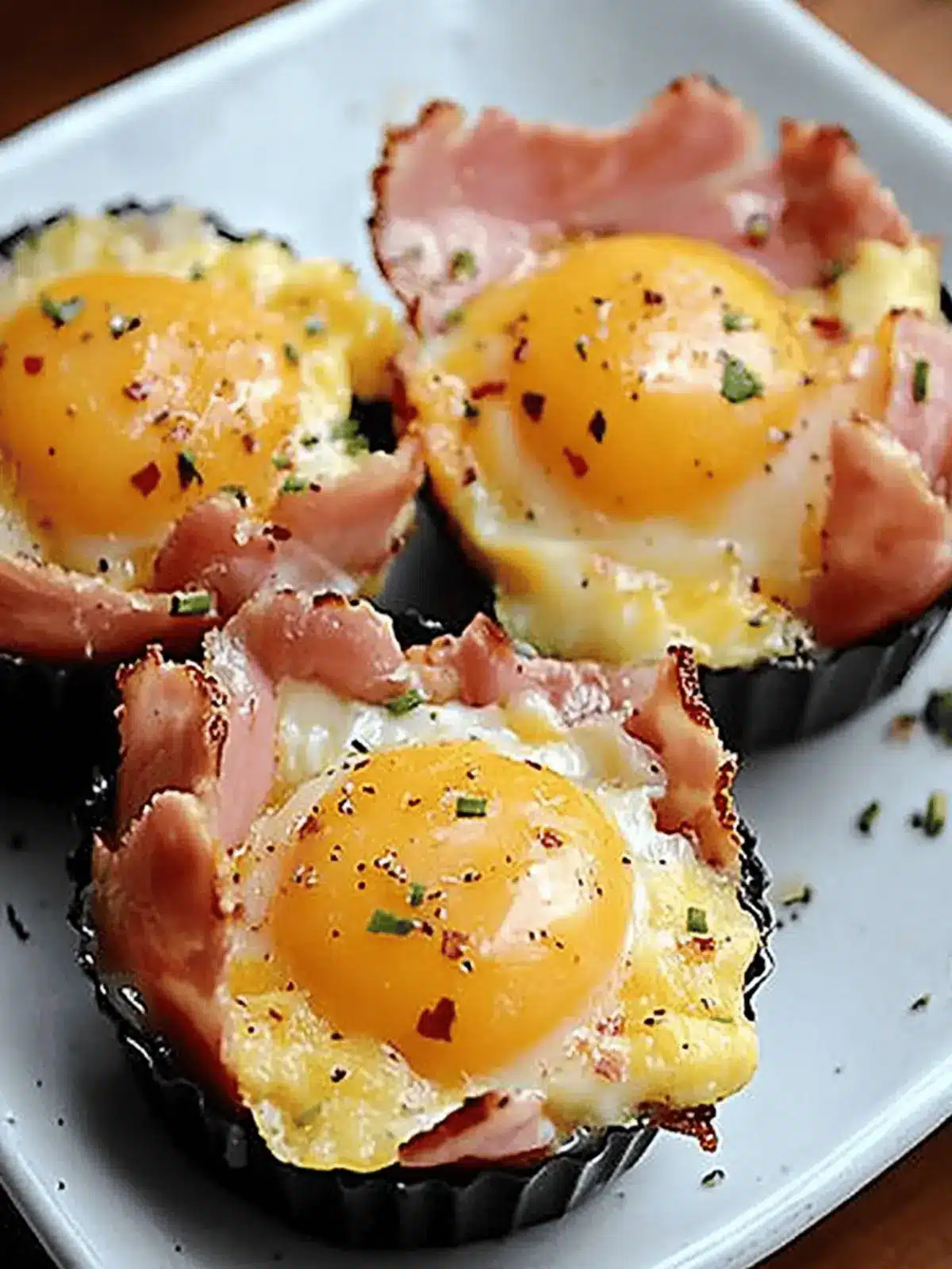Ham And Egg Cups