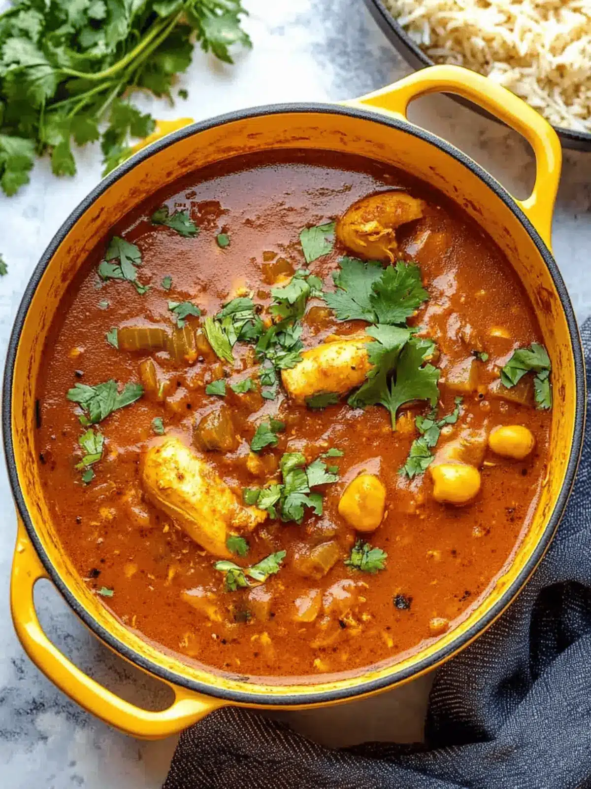 Moroccan Chicken Stew