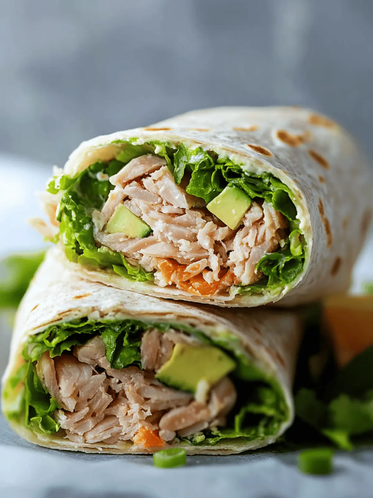 Simple Tuna Wrap