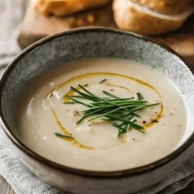 Creamy Chive and Potato Soup