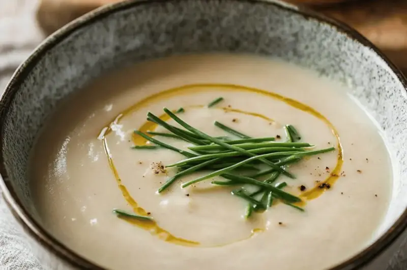 Creamy Chive and Potato Soup