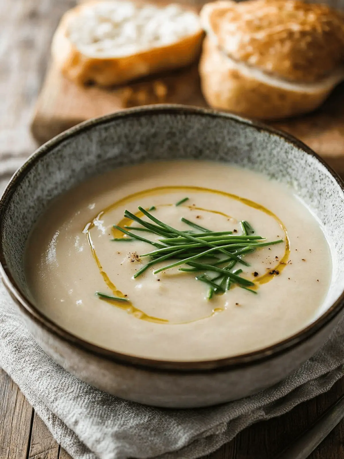Creamy Chive and Potato Soup