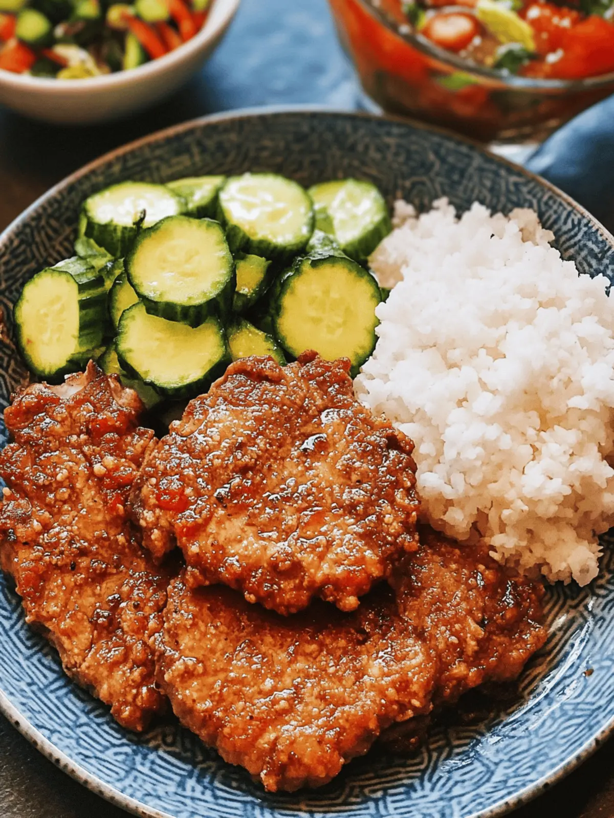 Taiwanese Pork Chops