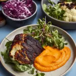 ANCHO CAULIFLOWER, CARROT PUREE, CORIANDER SALAD