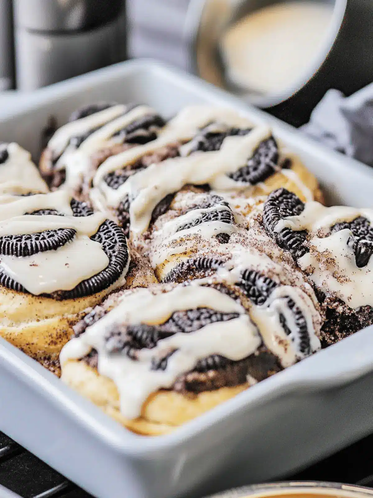Oreo Cinnamon Rolls