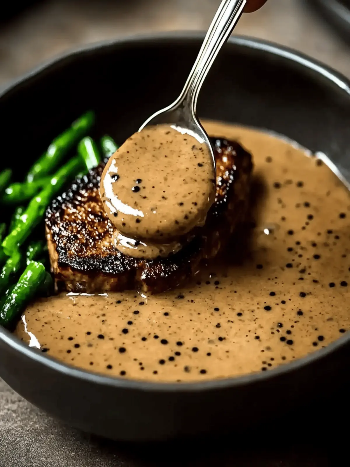 Classic Peppercorn Sauce