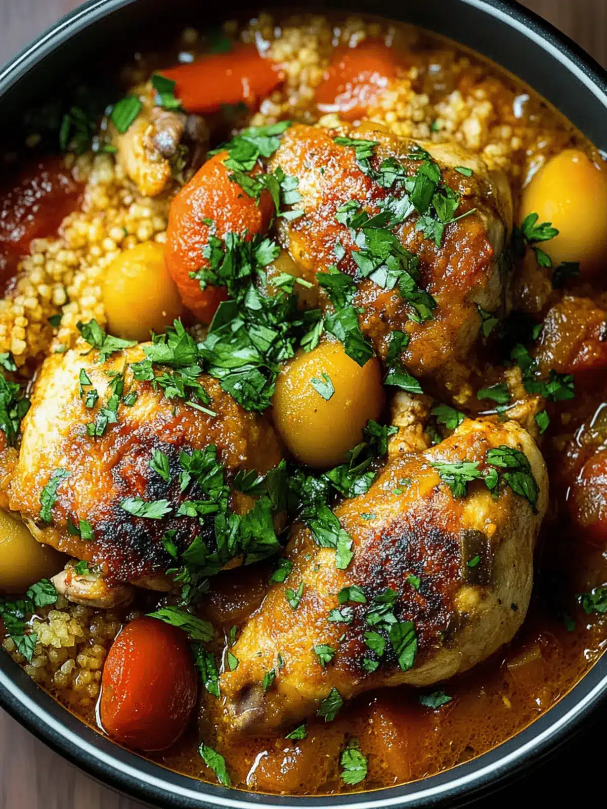Moroccan Chicken Stew