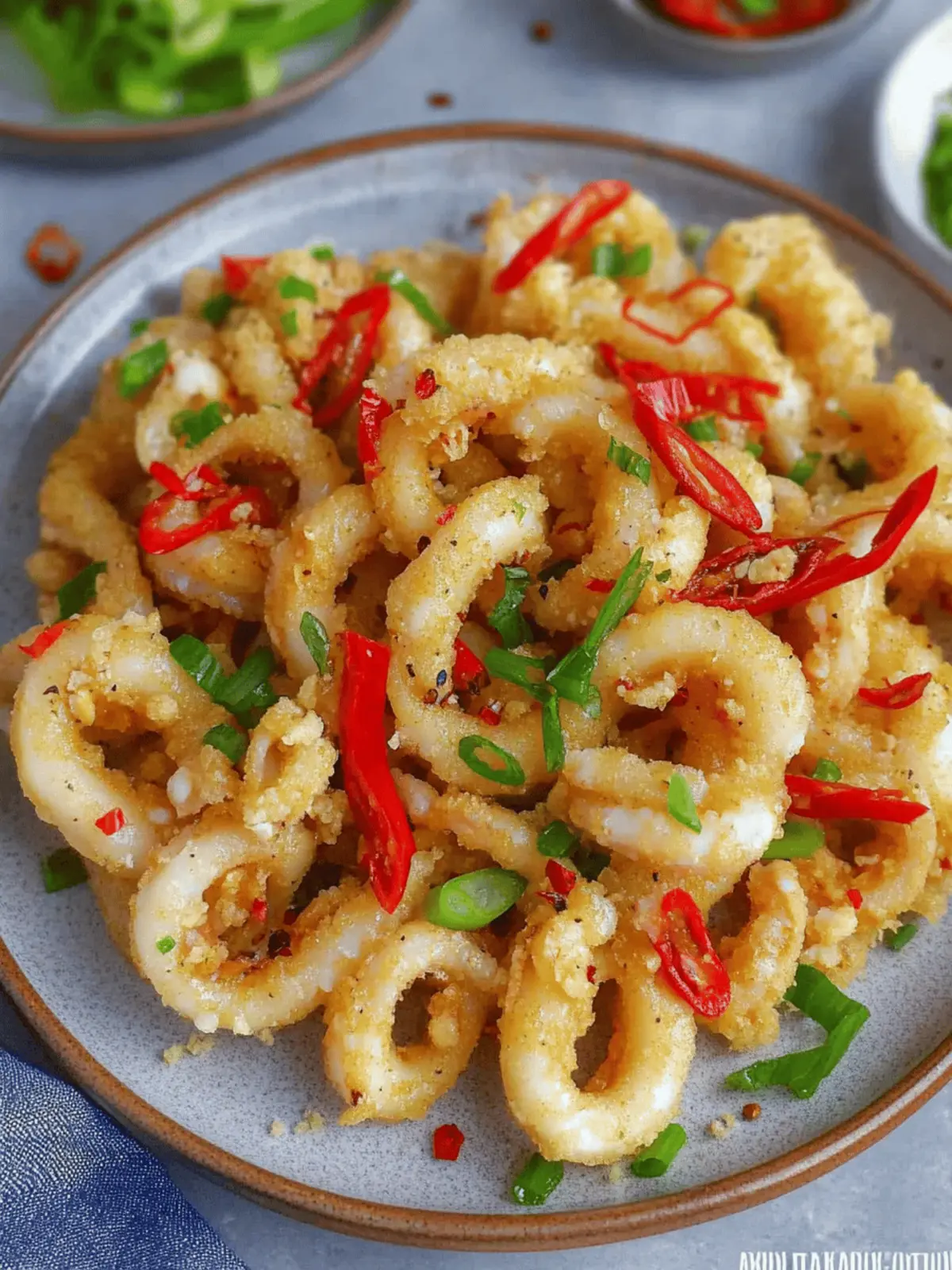 Salt and Pepper Squid