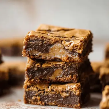 Brown Butter Biscoff Blondies