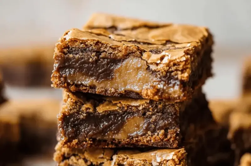 Brown Butter Biscoff Blondies