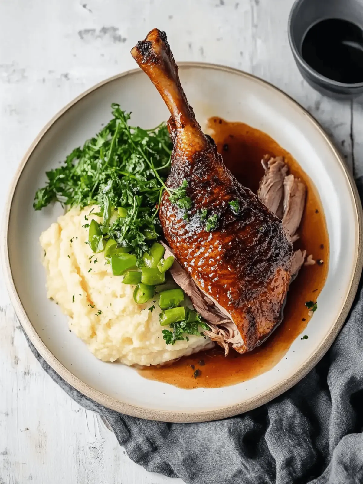 Air Fried Smokey Citrus Duck
