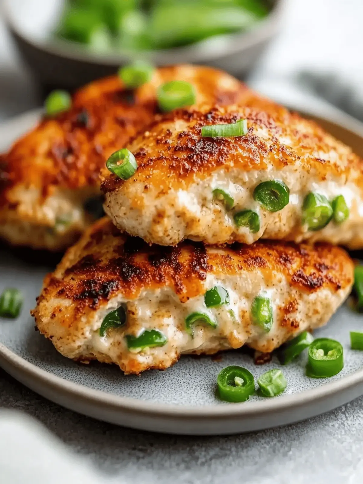 Jalapeño Cream Cheese Stuffed Chicken