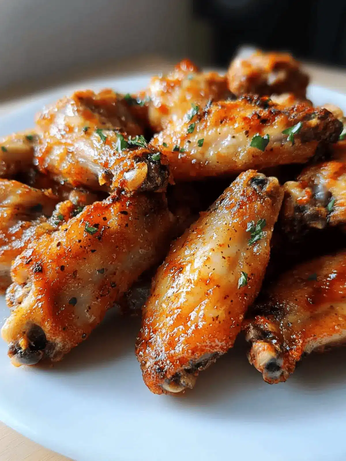 Crispy Baked Ranch Chicken Wings