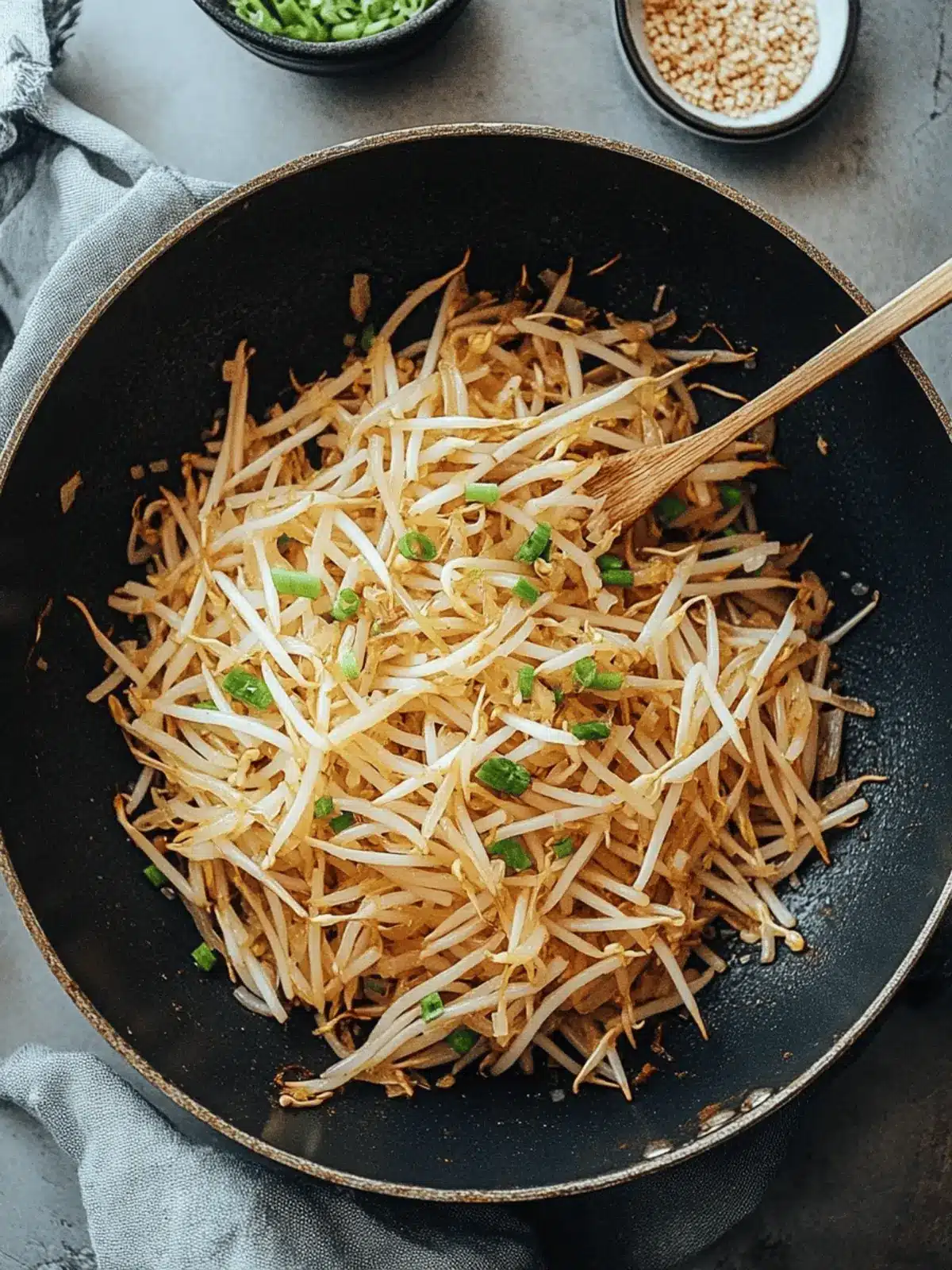 Bean Sprout Stir Fry