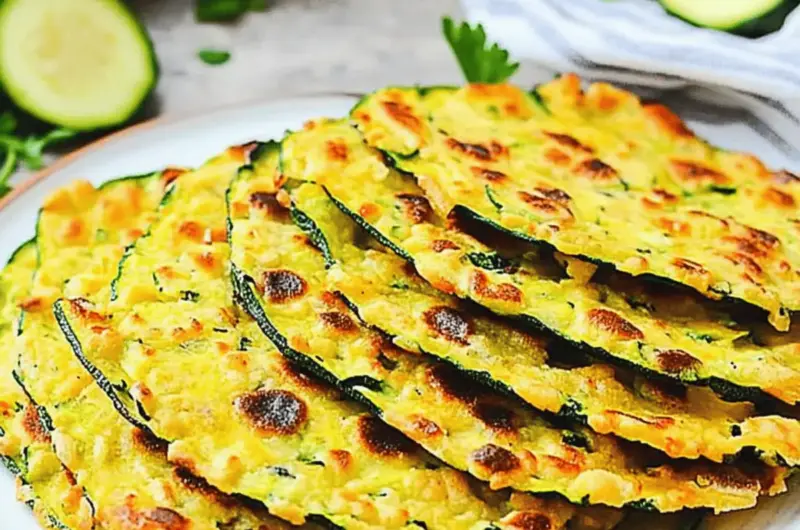 Soft Zucchini Taco Shells