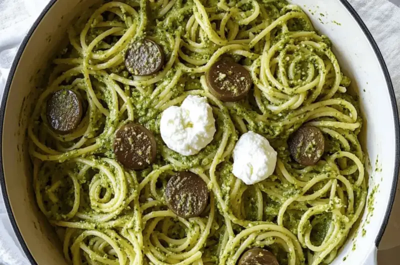 Pesto Ricotta Pasta