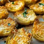 Crispy Parmesan Artichoke Hearts
