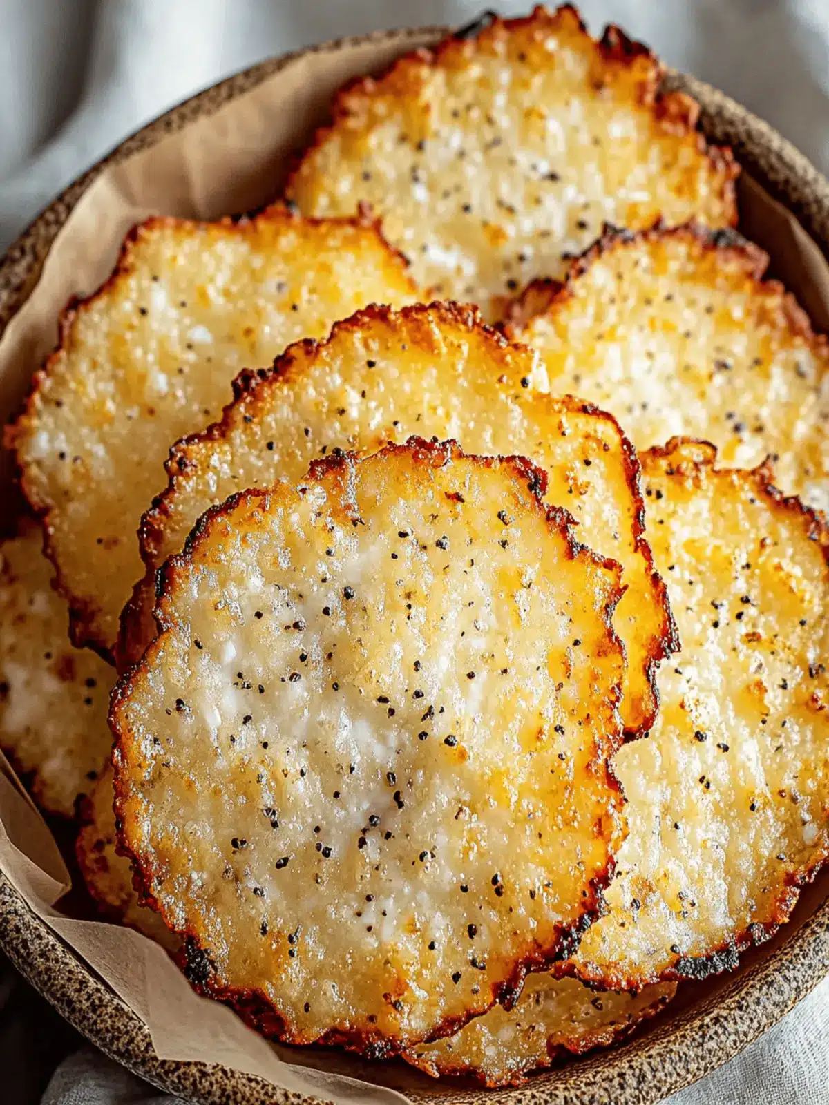 Cottage Cheese Chips