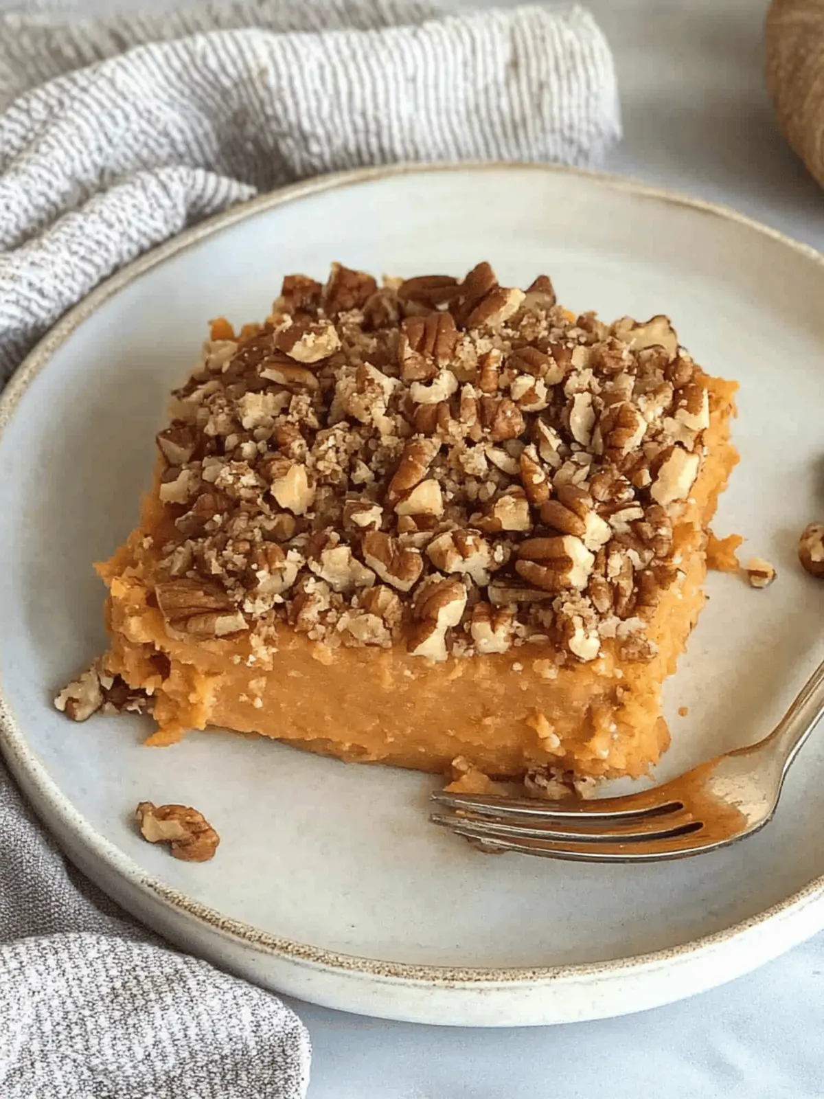 Sweet Potato Casserole with Pecans