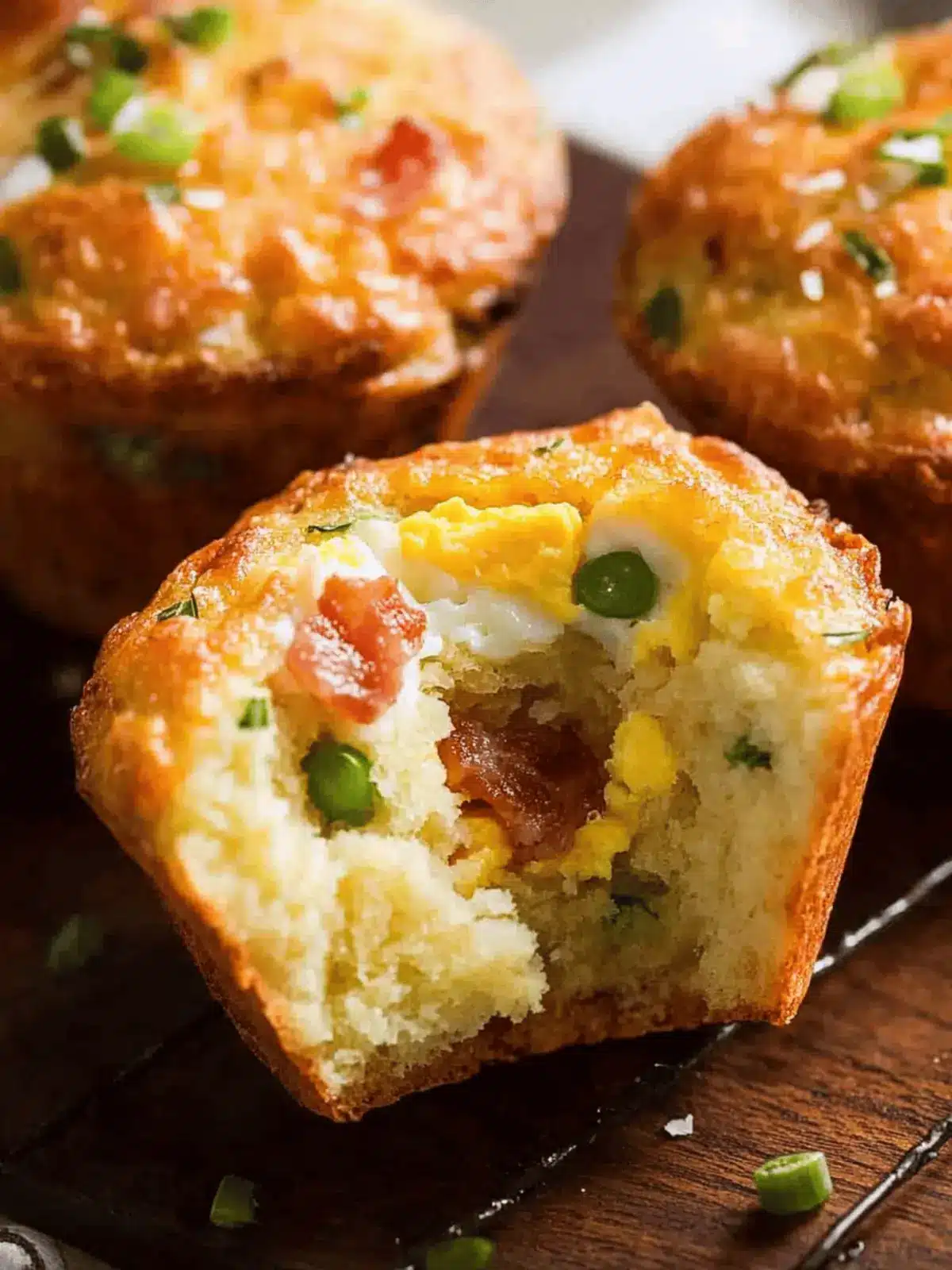 Bacon & Egg Breakfast Muffins