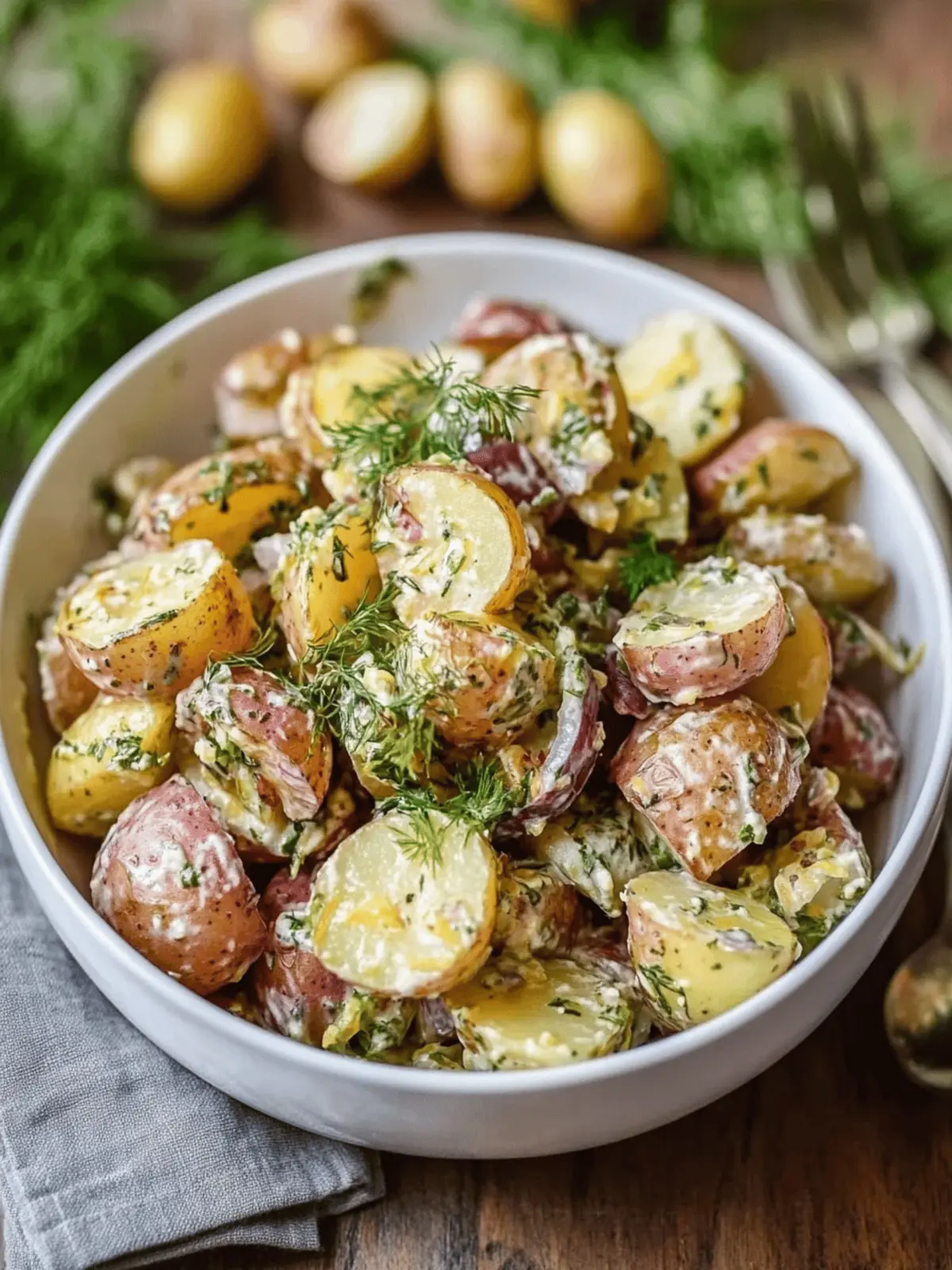 Classic French-Style Potato Salad