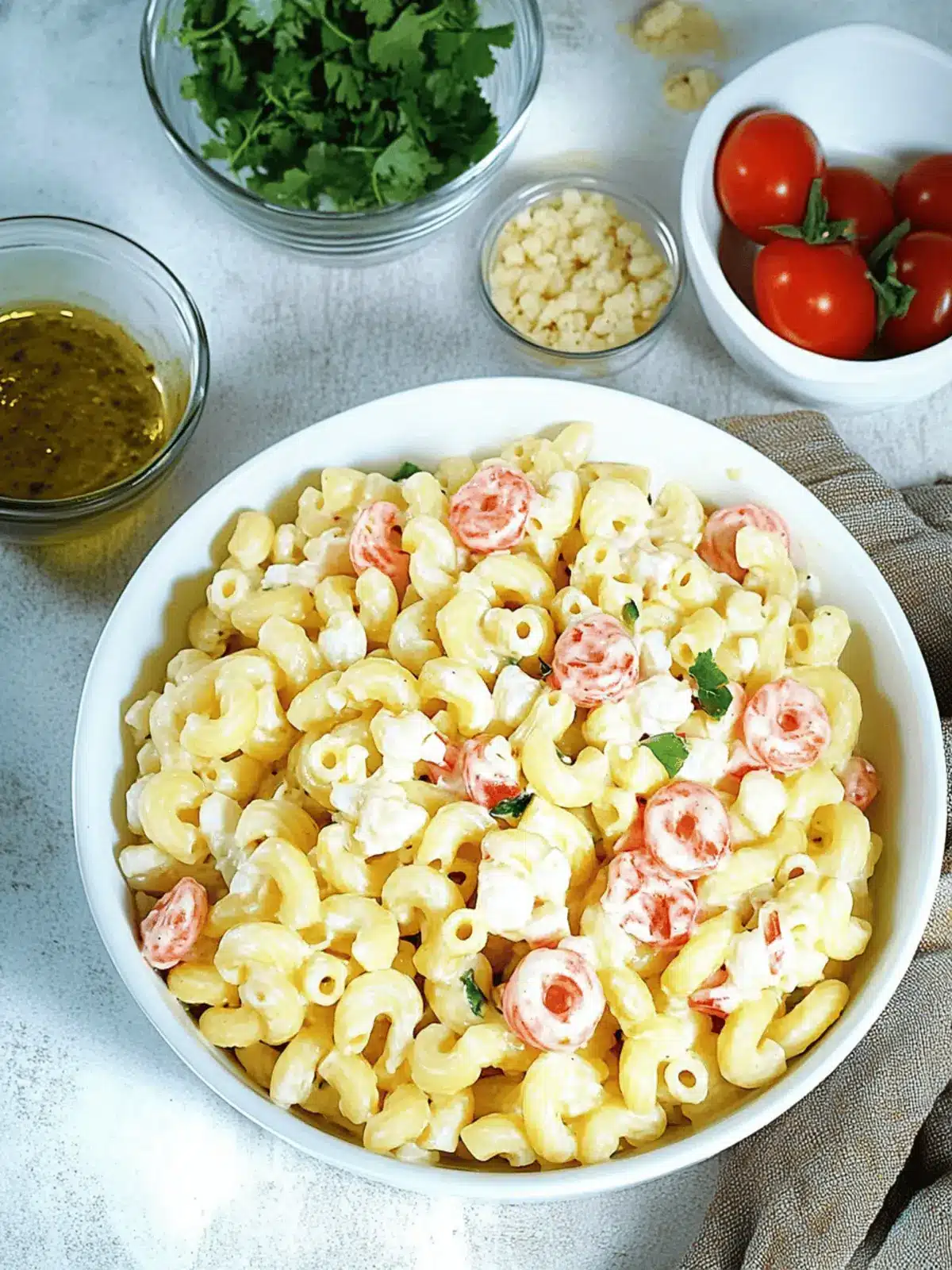 Puerto Rican Macaroni Salad