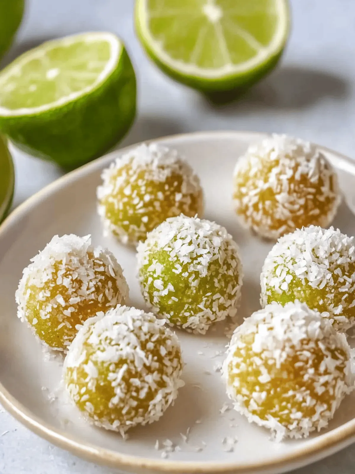 Key Lime Pie Energy Bites