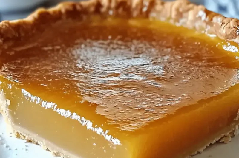Salted Honey Pie