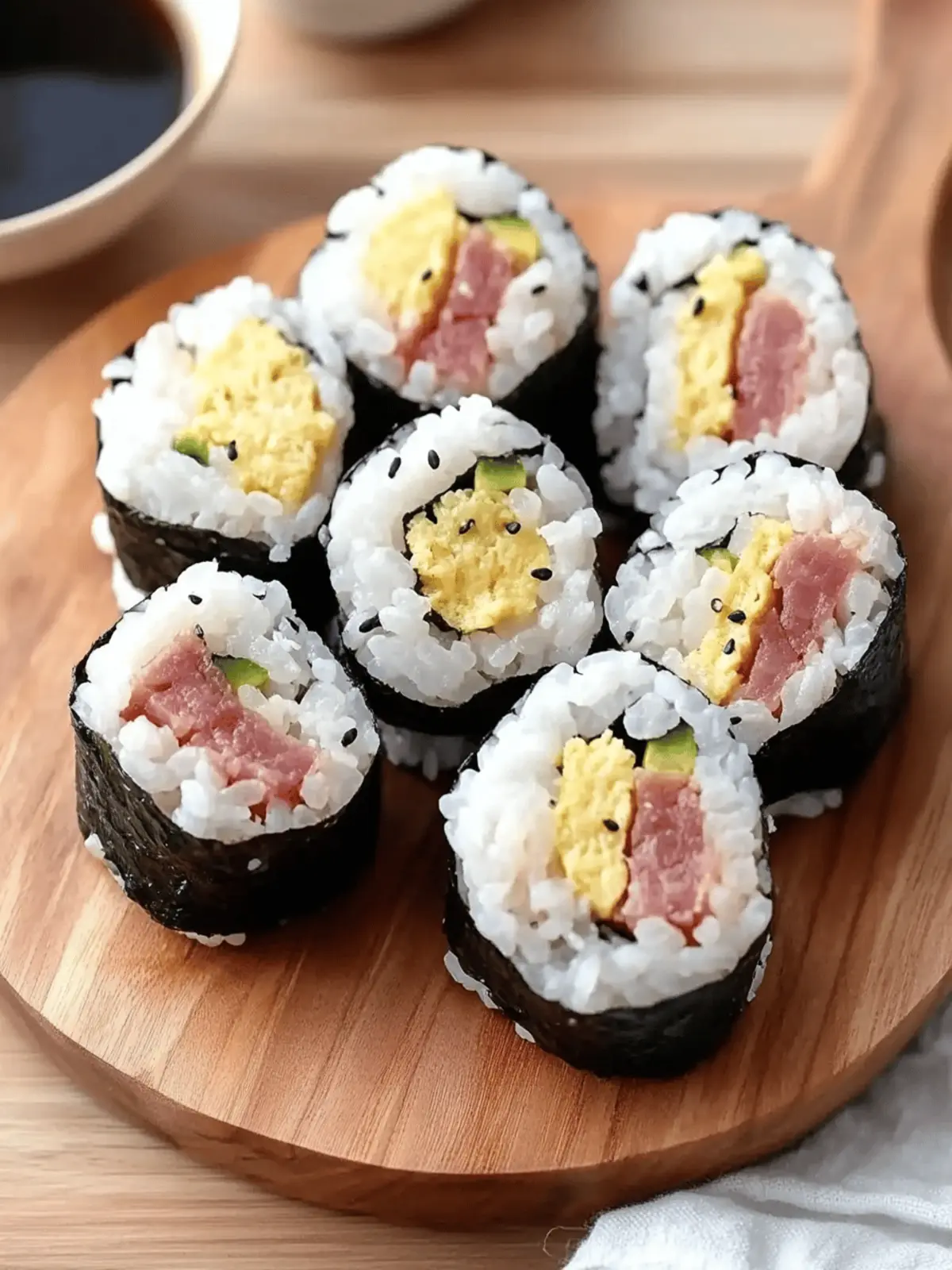 Savory Spam Onigiri Rice Balls: Your New Favorite Lunch Delight 4 Spam Onigiri Rice Ball