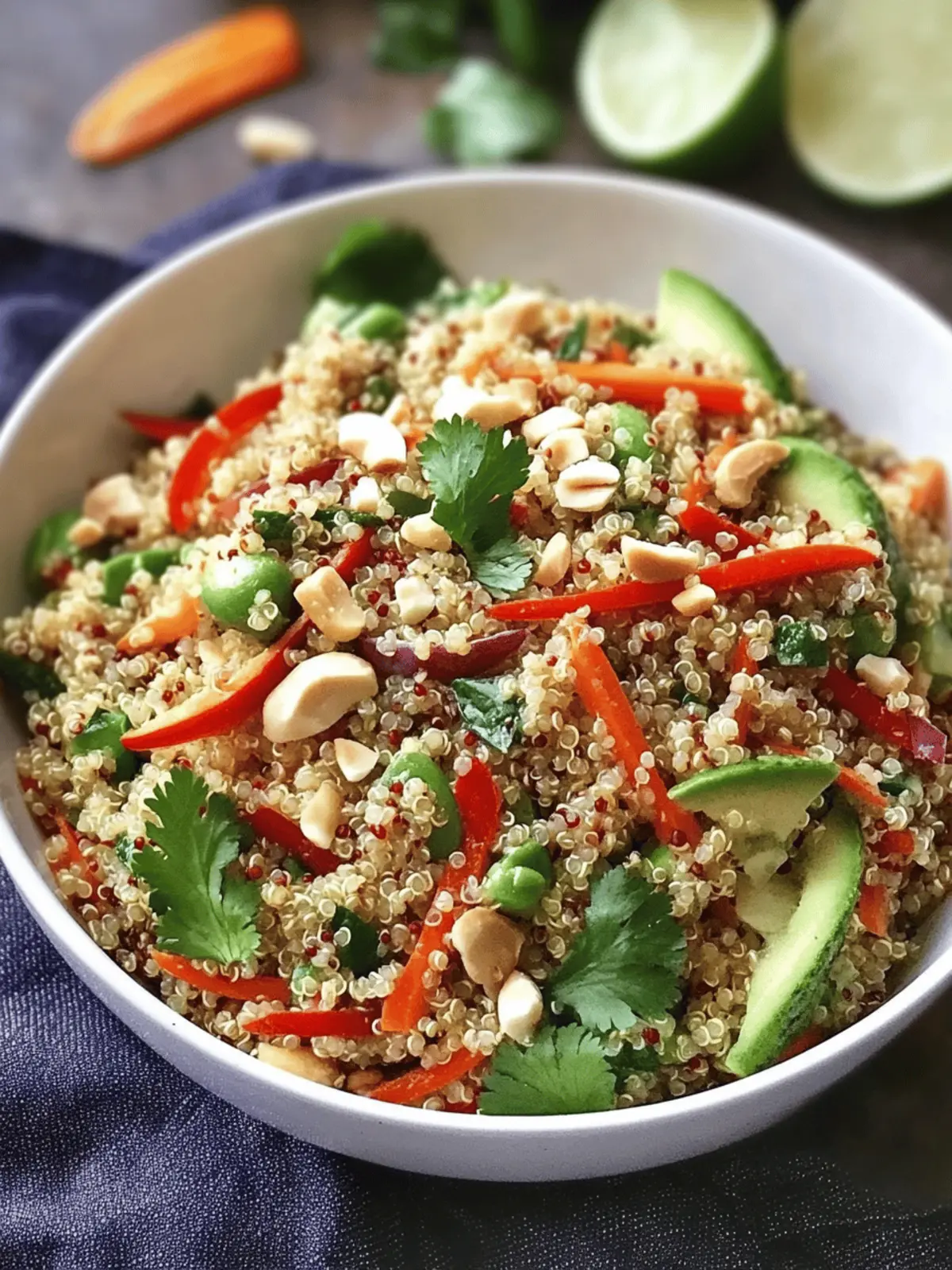 Thai Quinoa Crunch Salad