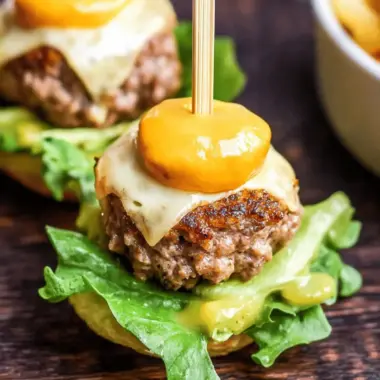 Keto Big Mac Bites