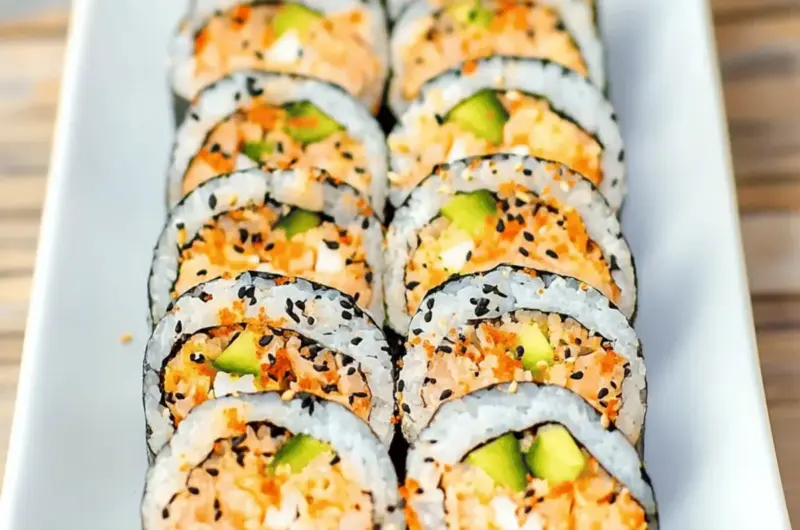Spicy Crab Sushi Roll