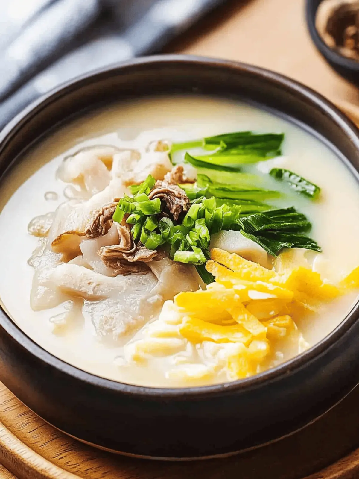 Korean Rice Cake Soup