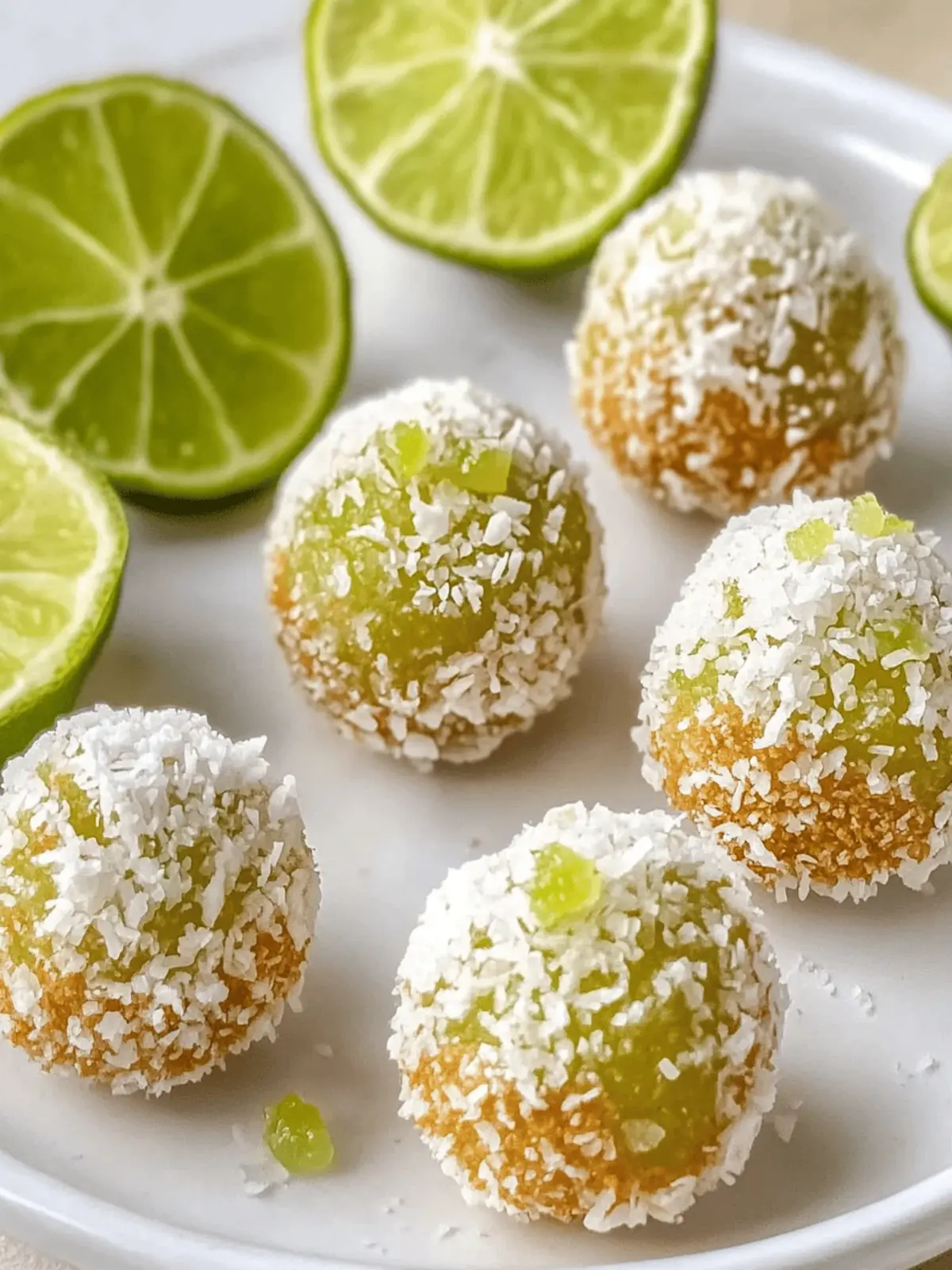 Key Lime Pie Energy Bites